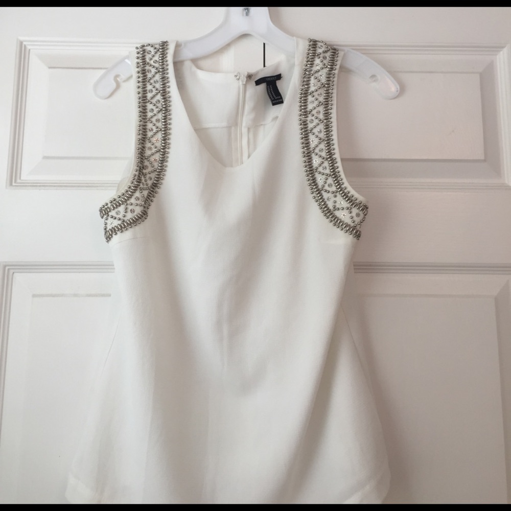Forever 21 white top