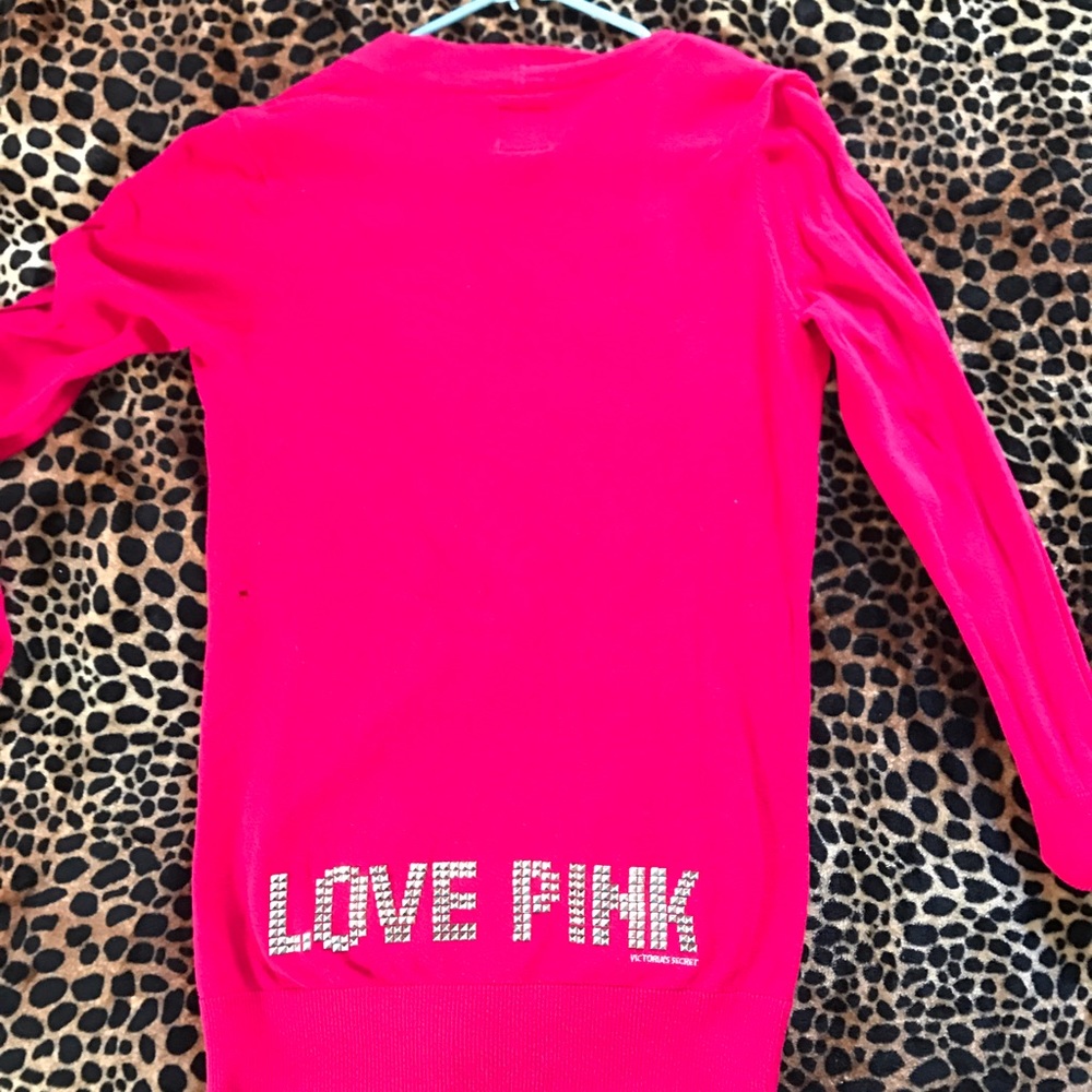 Rare vs pink cardigan