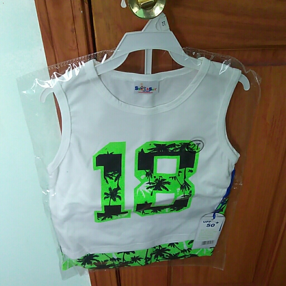 Swimming? shorts with tank top