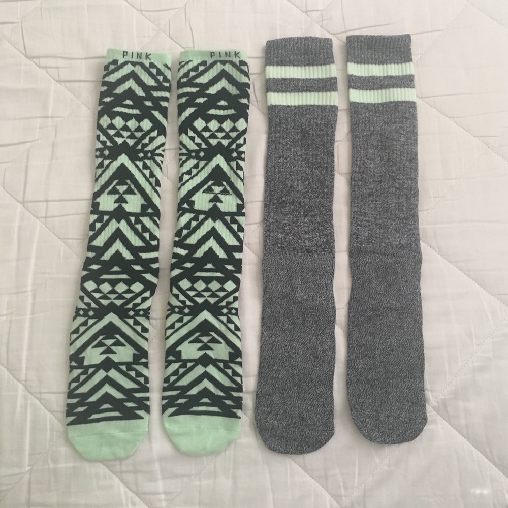 VS PINK knee socks set🔥
