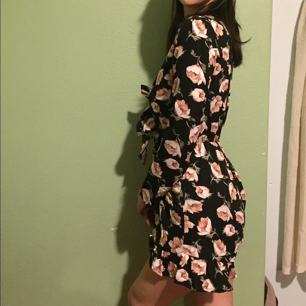 Floral Short Jumpsuit