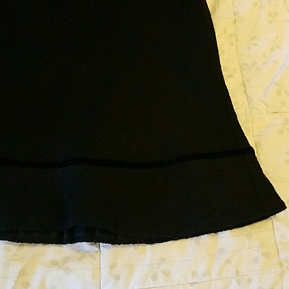 Gap wool A-line skirt