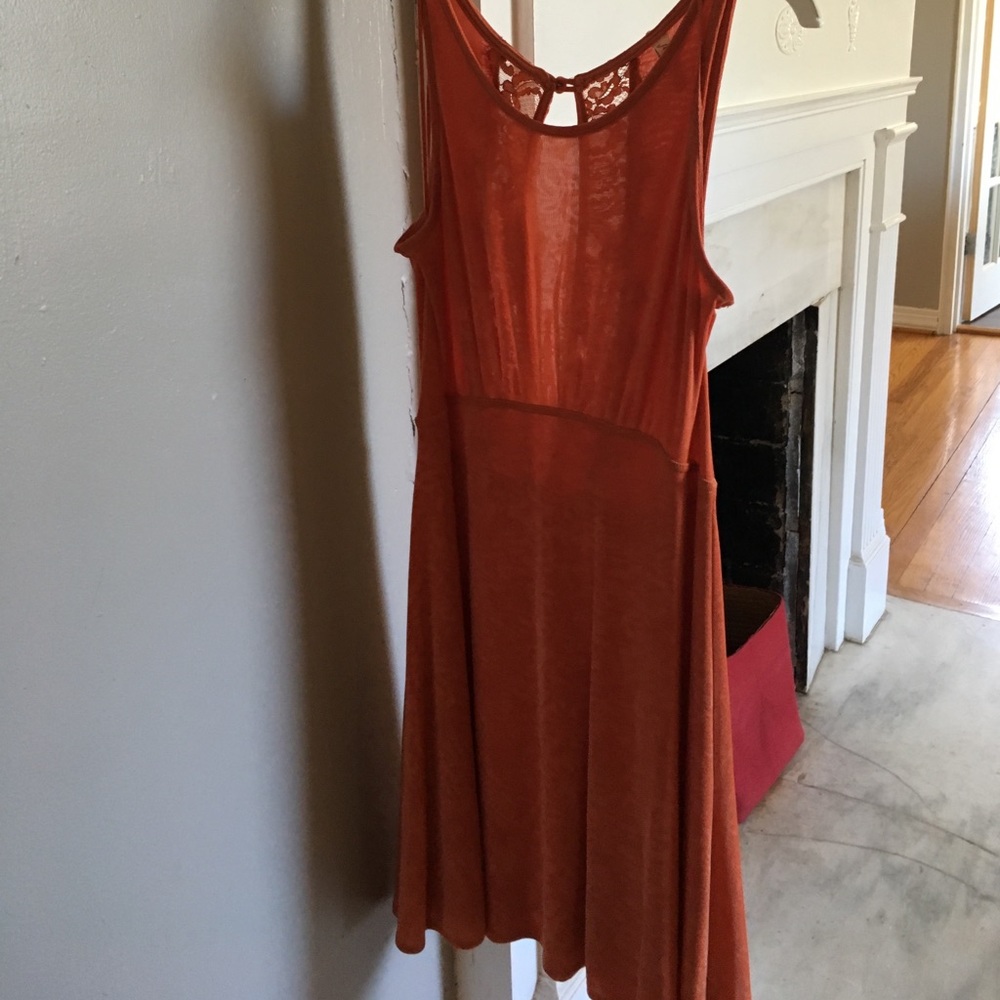 Free People open back dress