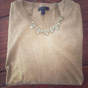 Jcrew Tippi Merino Wool Sweater XL in Camel