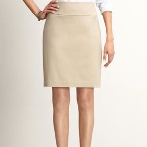 Cute Khaki Pencil Skirt by Banana Republic, 6