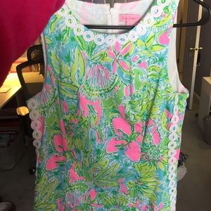 Lilly Pulitzer shift dress coconut jungle