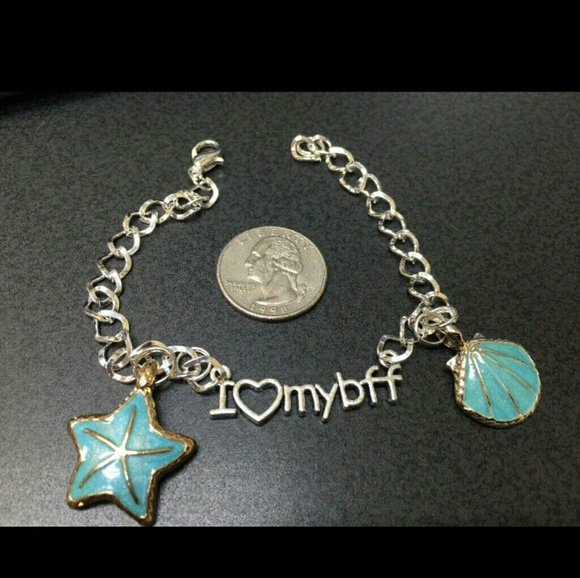 🐚🌟HANDCRAFTED STARFISH SEA SHELL TIBETAN SILVER BRACELET 🌟 - Picture 3 of 4