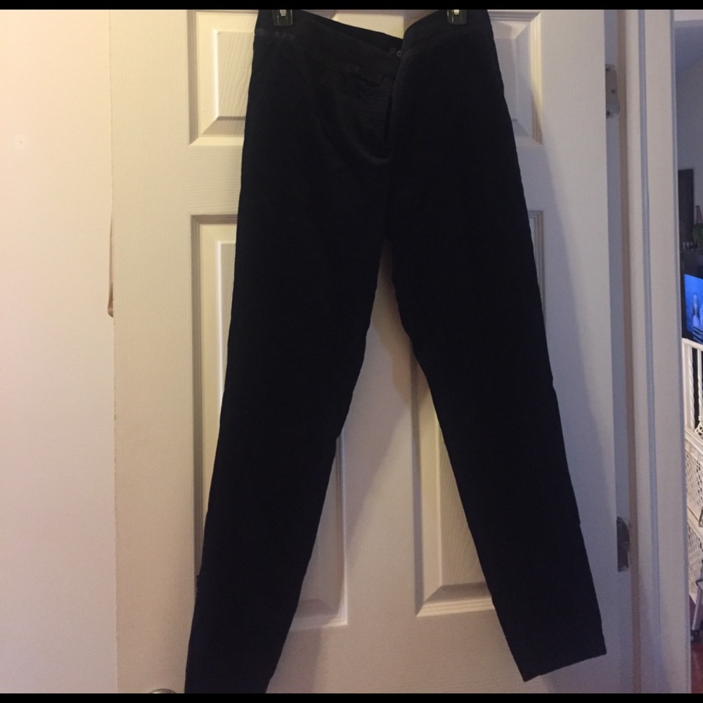 Ann Taylor Loft Velvet pencil pants