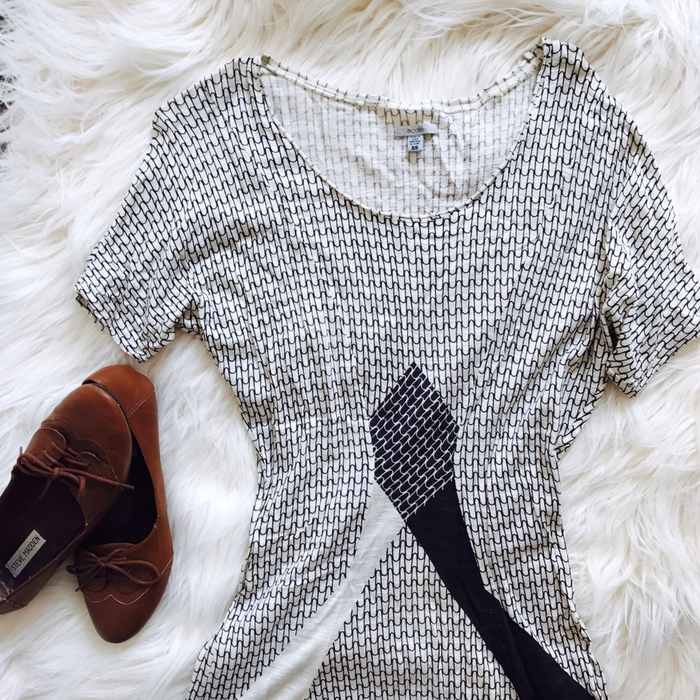 [Urban Outfitters] Cream & Brown Top