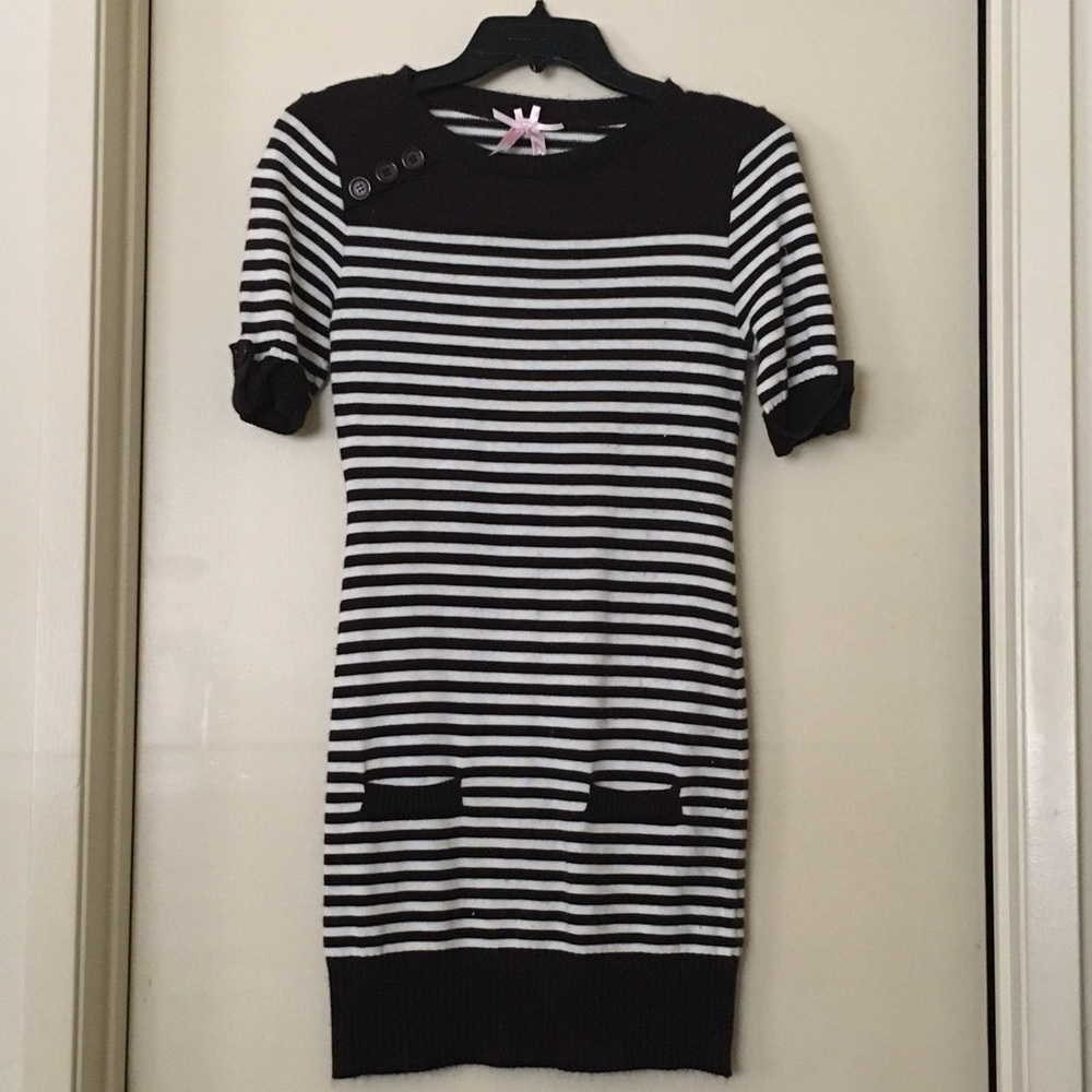 Mini sweater dress