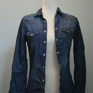 Denim shirt