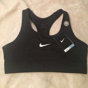 NWT Black Nike Sports Bra