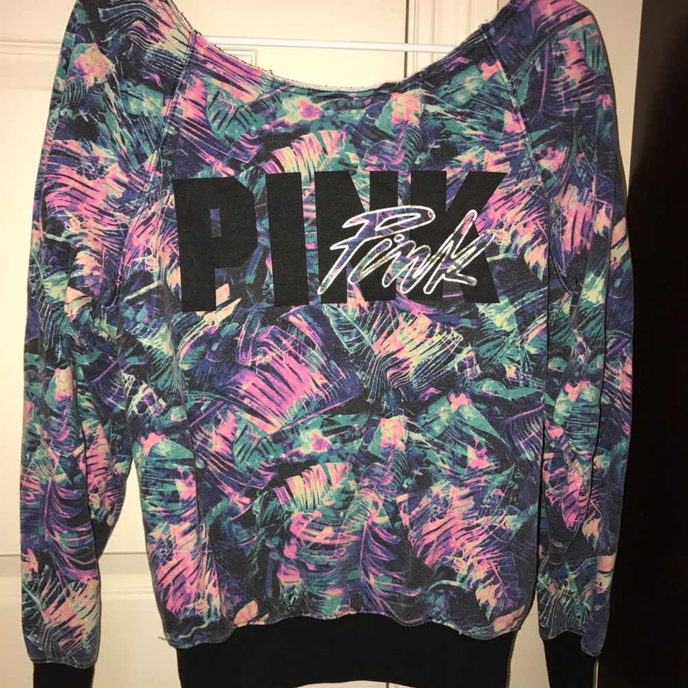 Very cute colorful PINK long sleeve