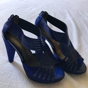 Madden Girl Shoes - Madden Girl two toned electric blue heels. Madden Girl Shoes - Madden Girl two toned electric blue heels.