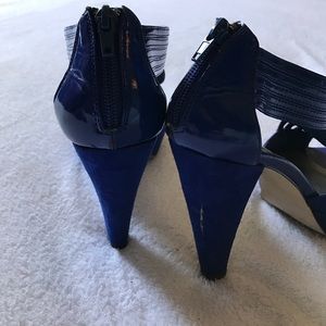 Madden Girl Shoes - Madden Girl two toned electric blue heels. Madden Girl Shoes - Madden Girl two toned electric blue heels.