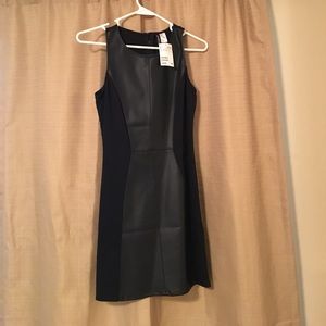 NWT H&M Faux Leather dress