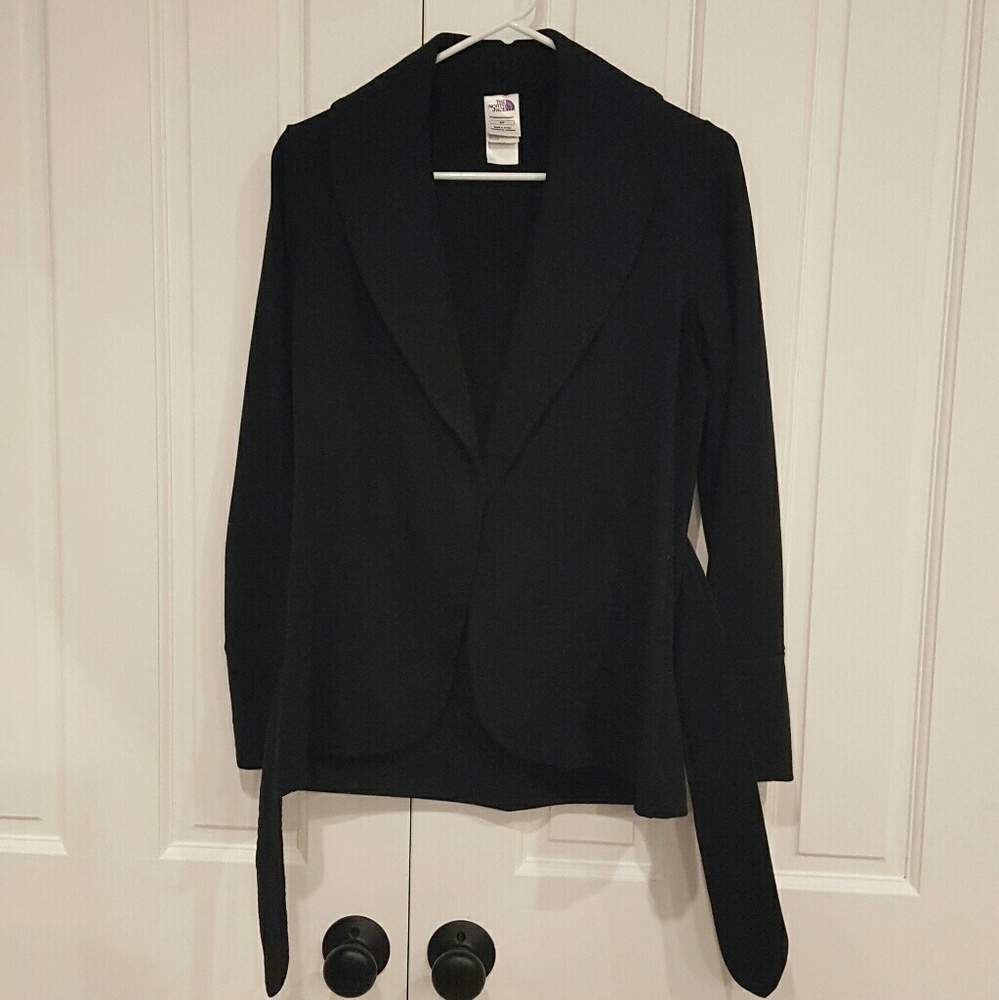 North Face cardigan