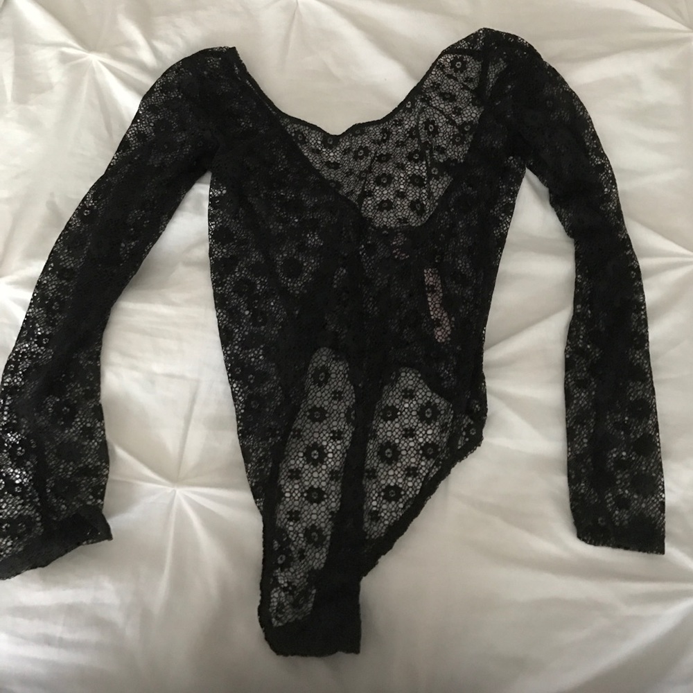 Victoria's Secret mesh body suit NWT