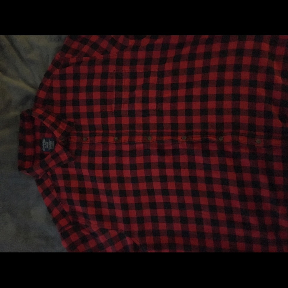 Red and black flannel