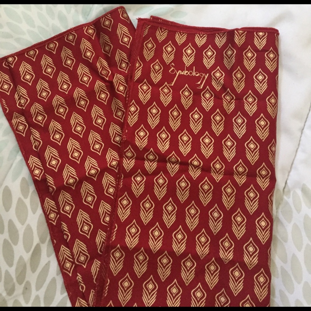 Symbology silk scarf