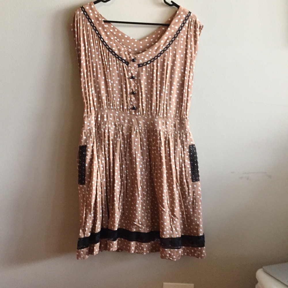 Mod polka dot dress