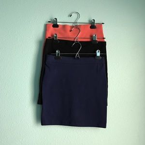 Package SALE! 3 Mini Skirts