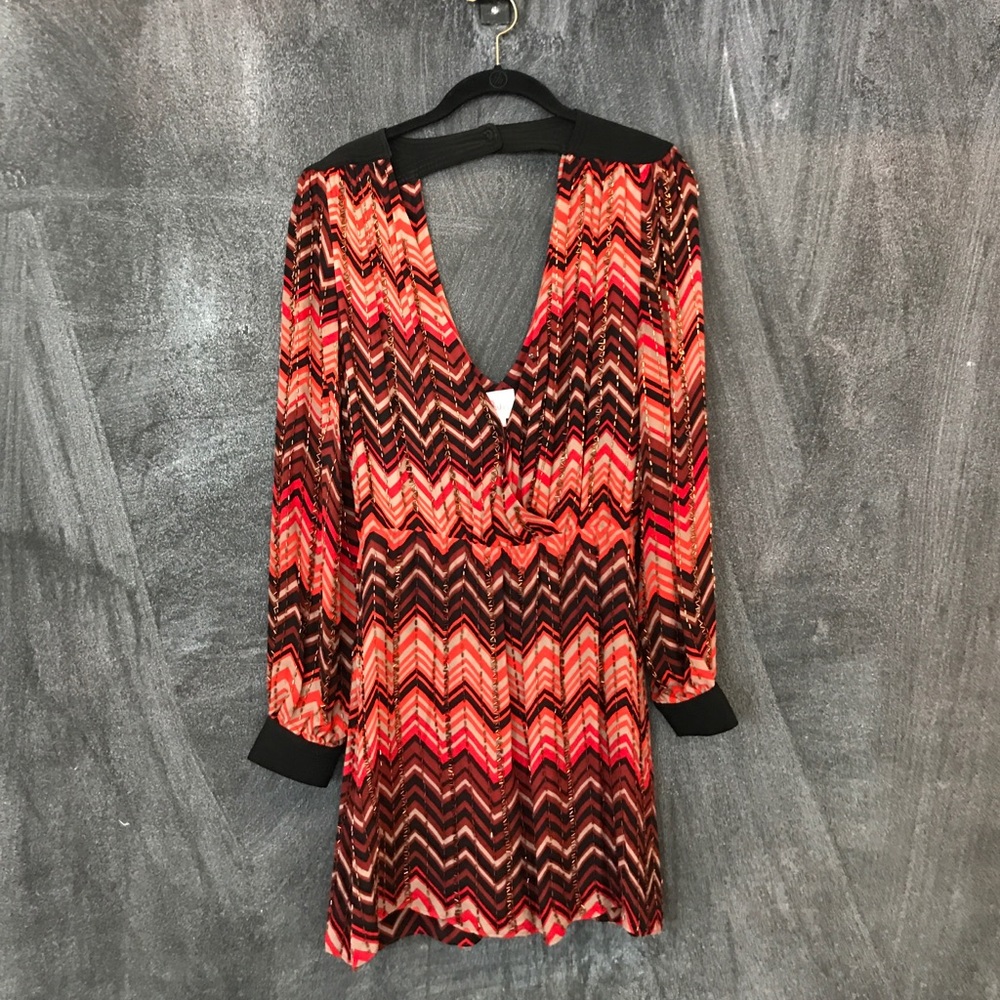 Embroidered Parker pattern dress