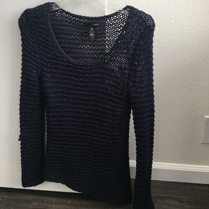 Aqua blue sweater