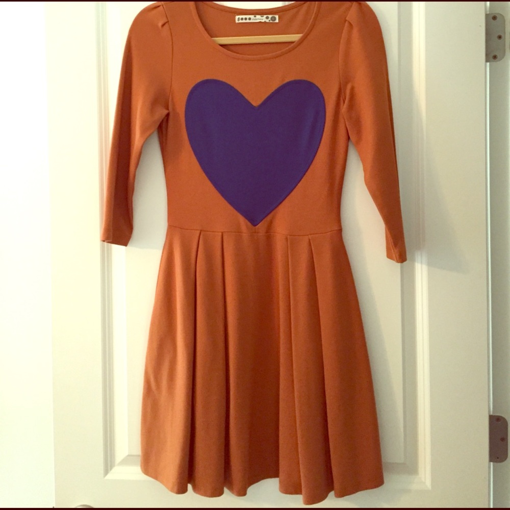 8000 Nerves Heart Dress