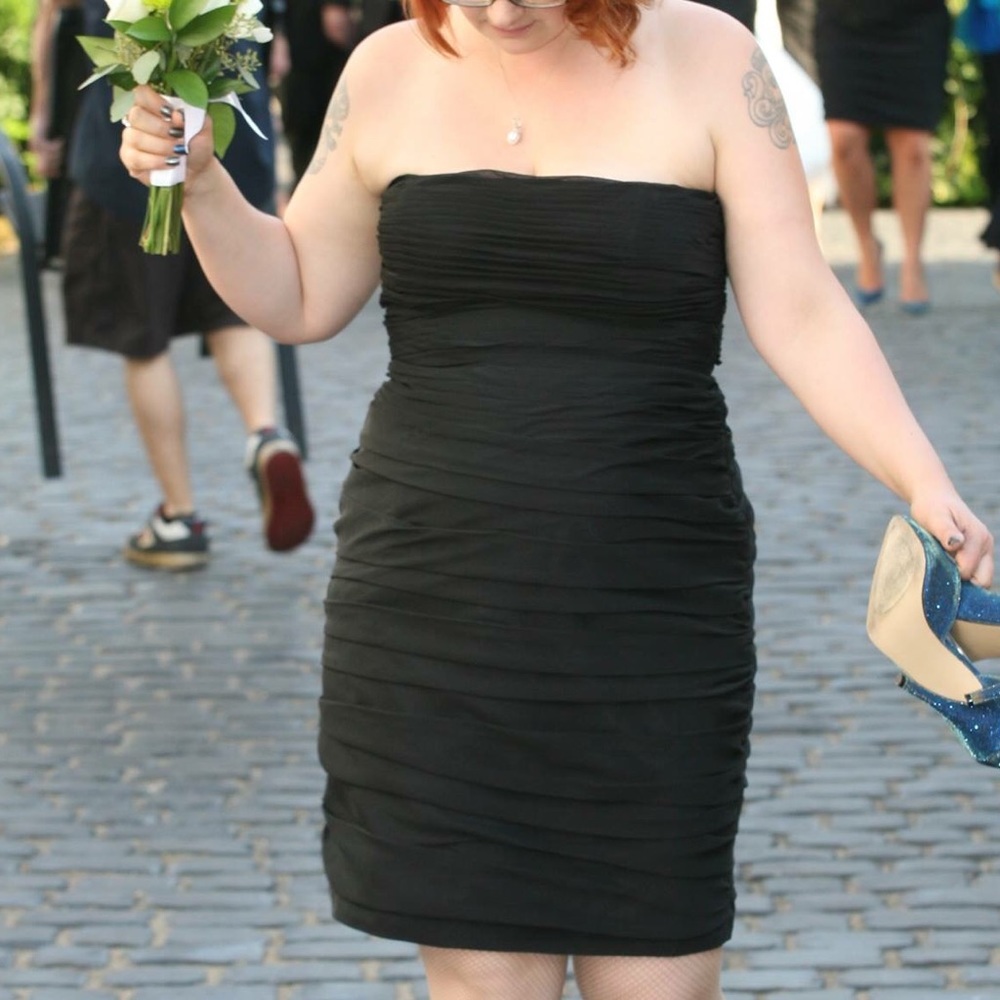 Beautiful Black bridesmaid dress