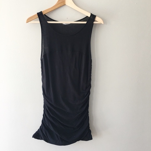 CLOSING 2/8 MUST GO ruched sleeveless top - Picture 1 of 2