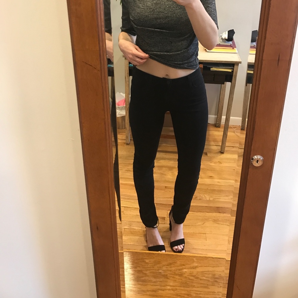 J BRAND Maria High Rise - Black -Size 29