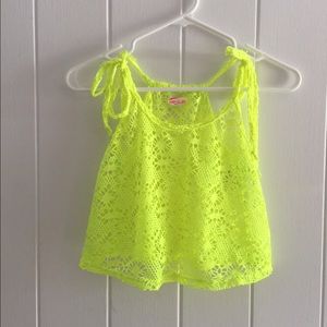 Crochet tank top