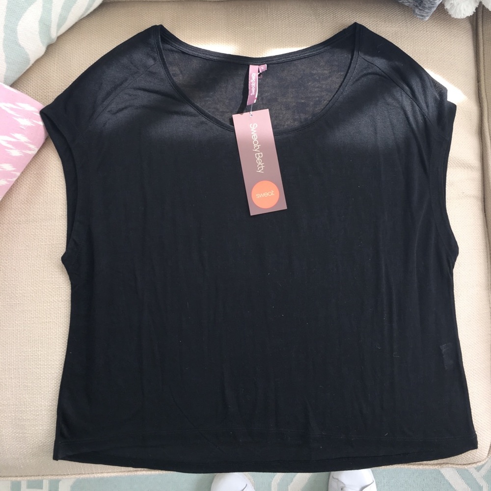 Sweaty Betty size small barre top NWT