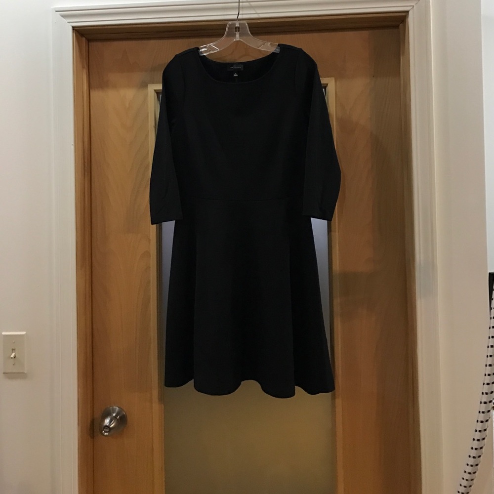 Cute black cocktail dress!