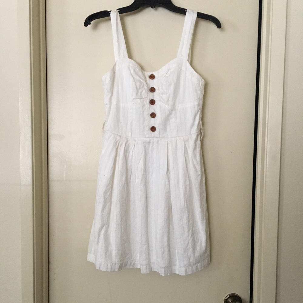 Mini white dress