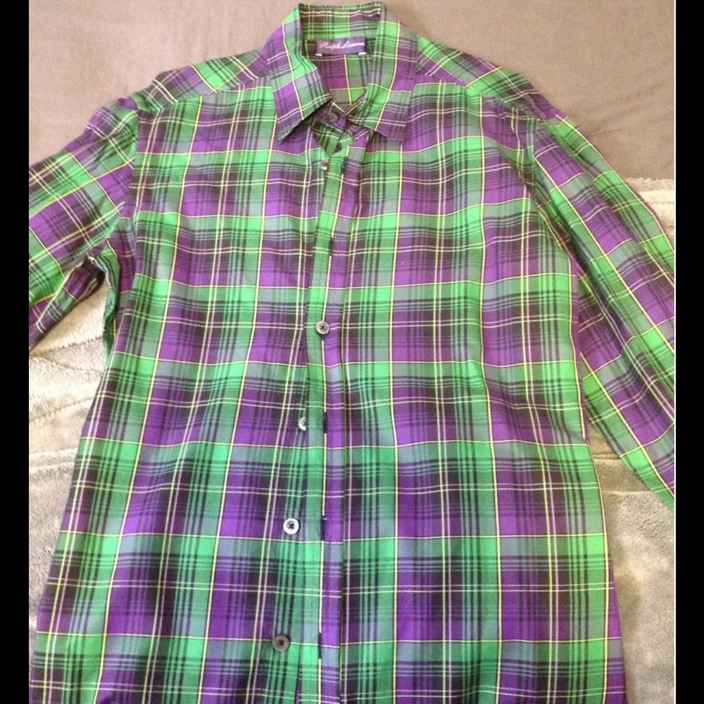 Ralph Lauren Purple Label Dress Shirt Medium
