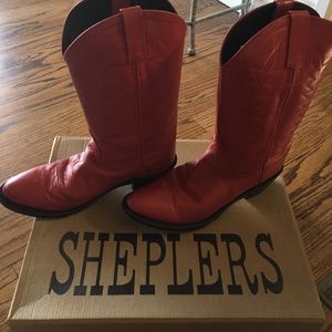 Red Sheplers Female Cowboy Boots