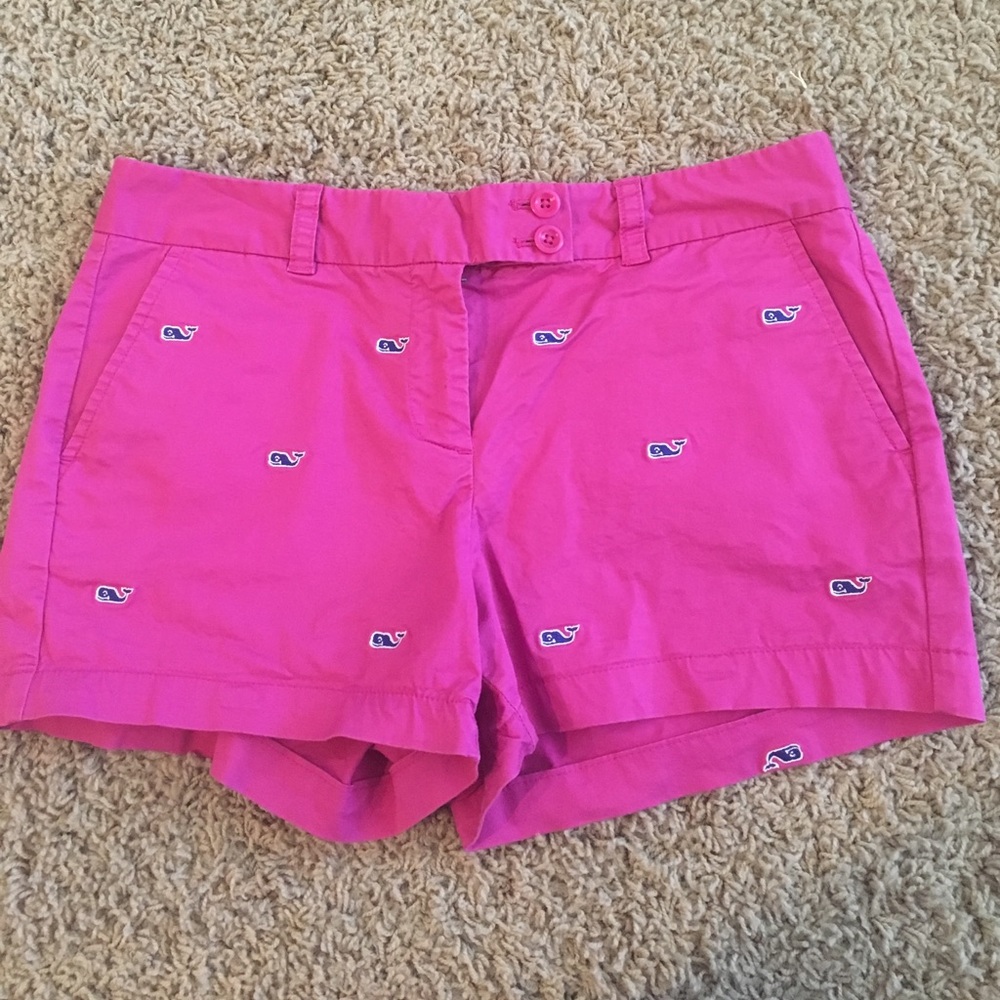 Pink Vineyard Vines shorts