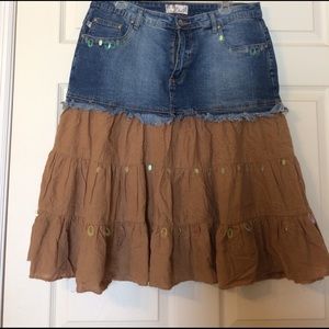 Jean coy boy skirt