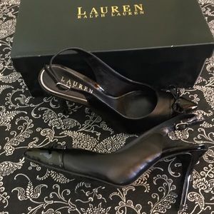 Classic Ralph Lauren - Sienna w/Patent Toe & Bow.