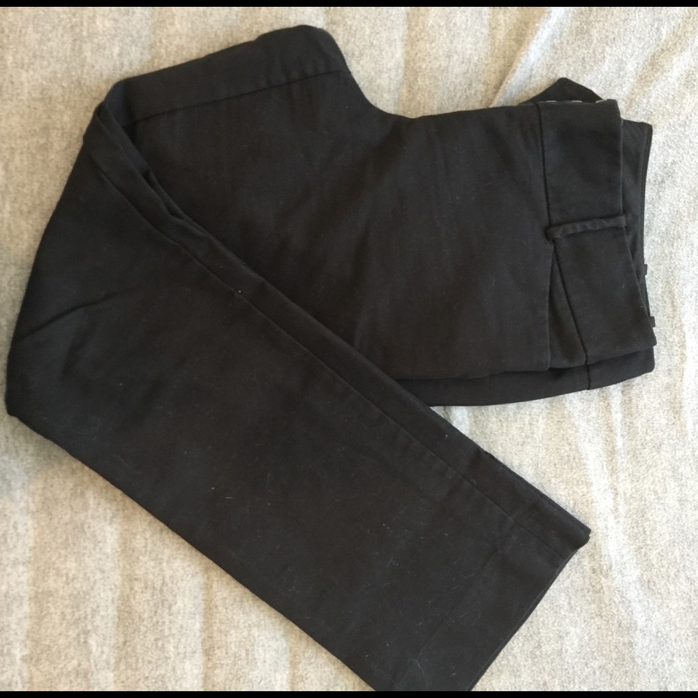 Black khakis Sz:12 from The Limited.