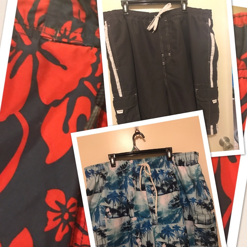 3 men's Bathing suits!!