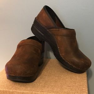 37 Dansko Brown Clogs