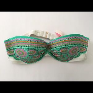Victoria's Secret "the flirt bandeau" bikini top