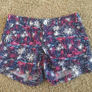 Lilly Pulitzer firework shorts