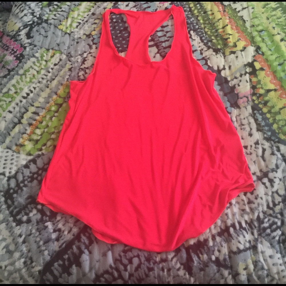 Bright orange onzie top