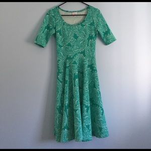 LuLaRoe Teal Dress