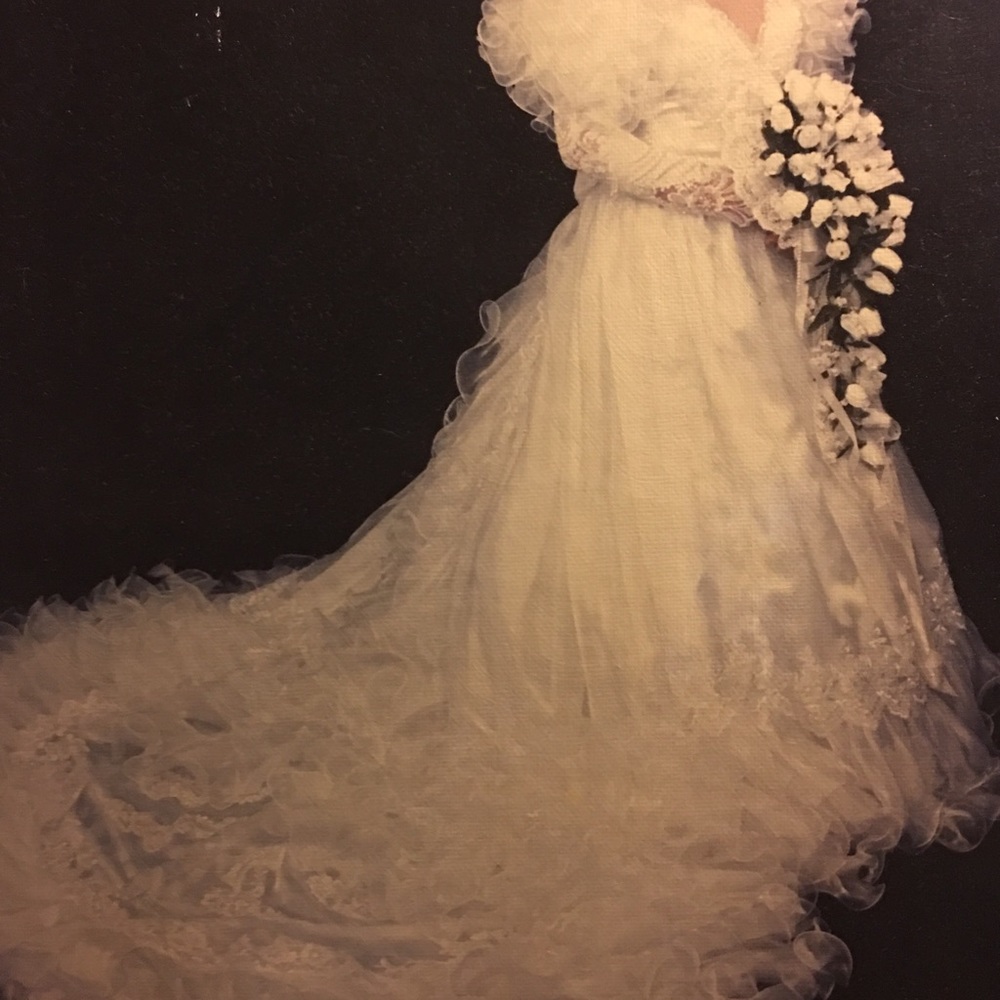 Beautiful wedding dress