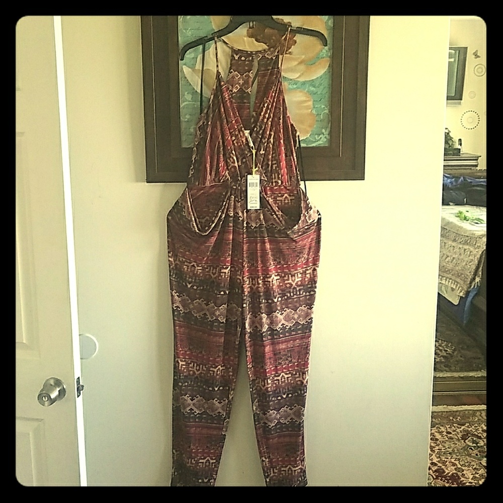 Bcbg Aztec jumpsuit romper